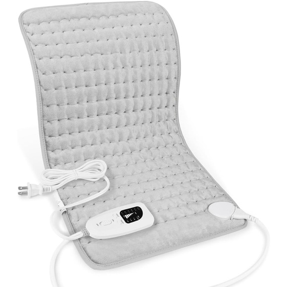 Gray Electric Heating Pad with Controller - Picture 13 of 16